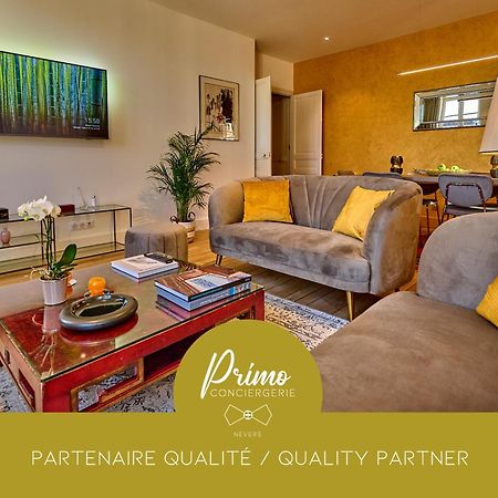 Appartement Montagnon - Les Suites Du Palais - Classe 4 Etoiles, Parking Prive, Vue Cathedrale, 3 Chambres, Primo C0Nciergerie Nevers Exteriör bild